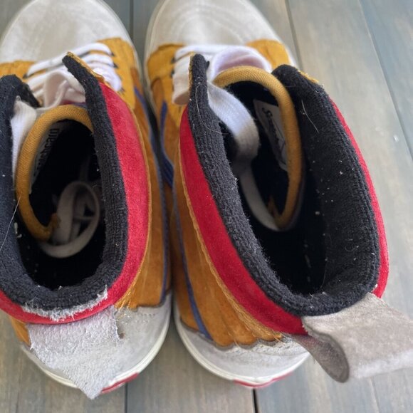 Vans SK8-HI MTE Sudan Brown Mazarine Blue High Sneakers Mens 9 / Women 10.5 (I8) - Picture 11 of 12